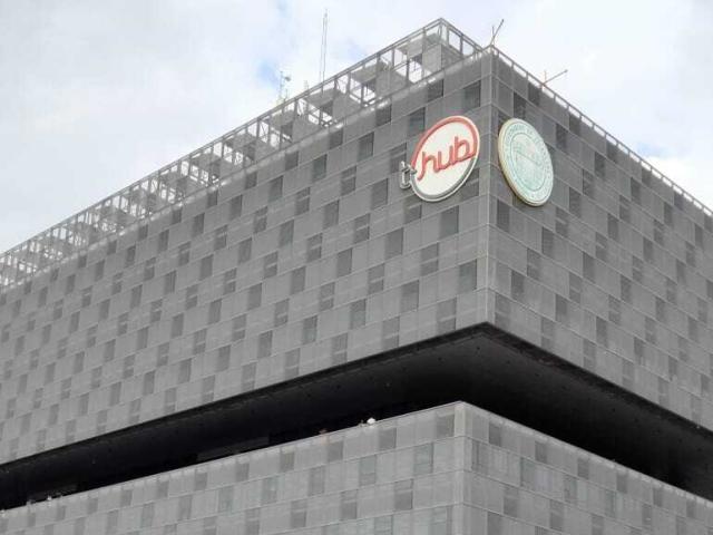 T-Hub building in Telangana, Hyderabad