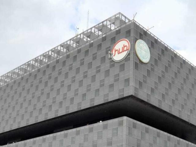 T-Hub building in Hyderabad